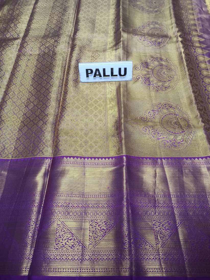 Pure Kanchipuram Silk Saree.