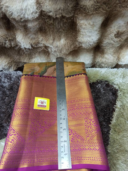 Pure Kanchipuram Silk Saree.