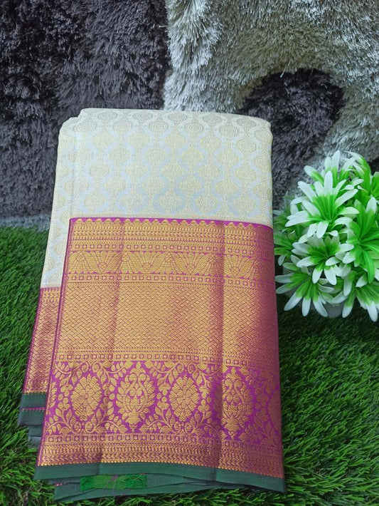 Pure Kanchipuram Silk Saree.