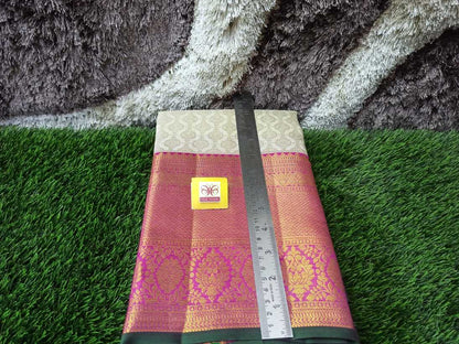 Pure Kanchipuram Silk Saree.