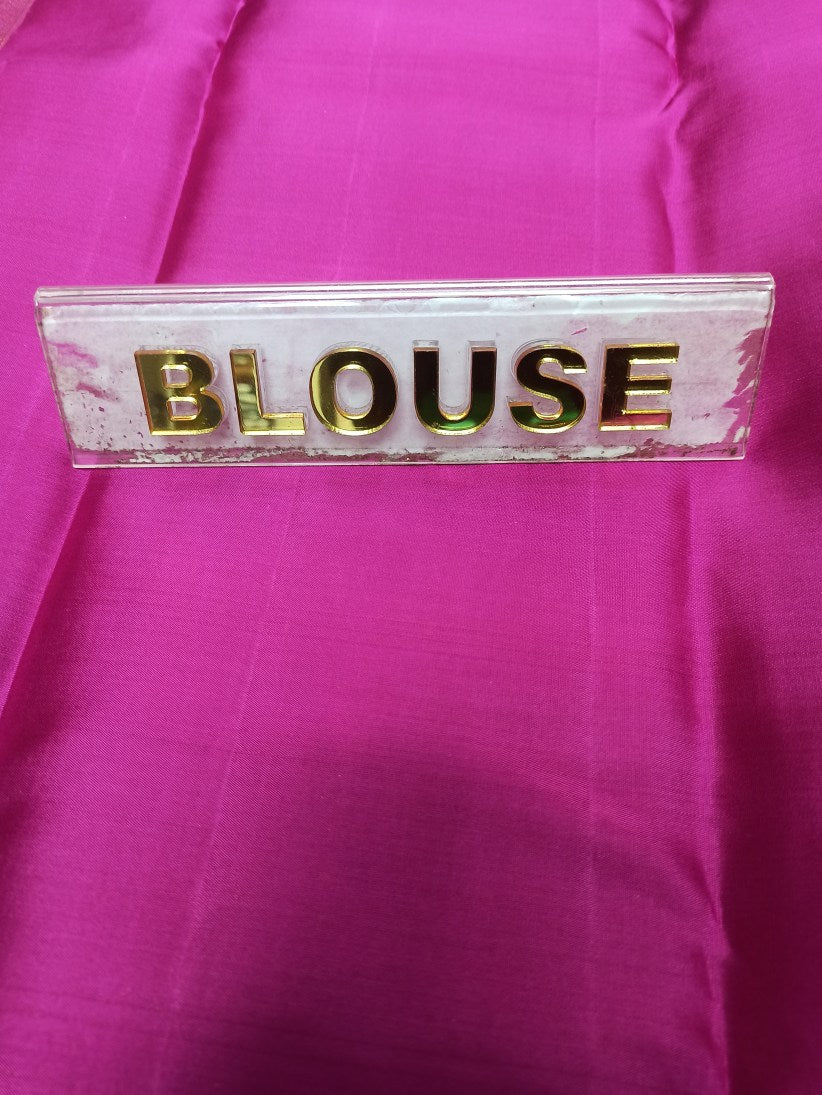 Pure Kanchipuram Silk Saree.