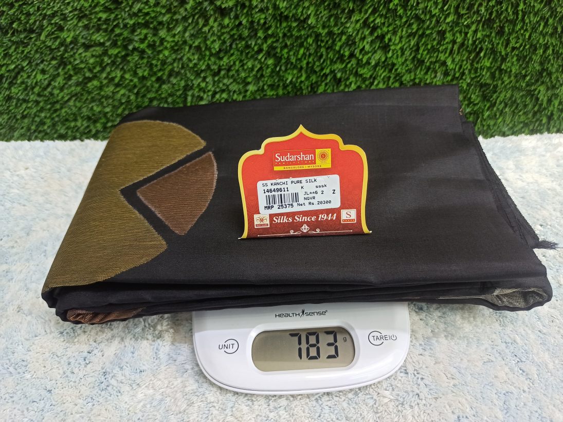 Pure Kanchipuram Silk Saree.