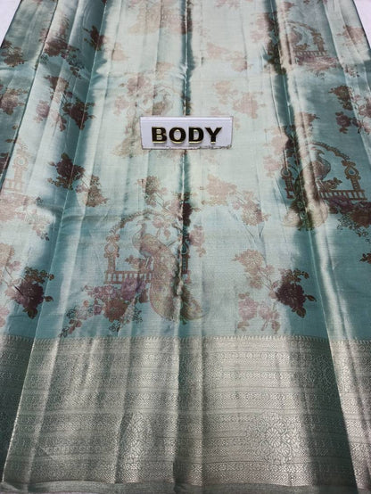 Pure Kanchipuram Silk Saree.