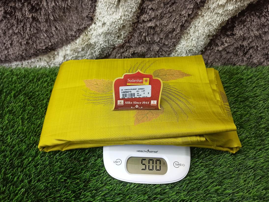 Pure Kanchipuram Silk Saree.