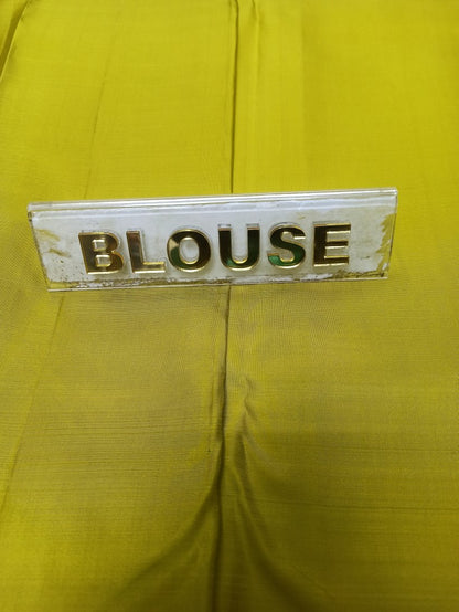 Pure Kanchipuram Silk Saree.