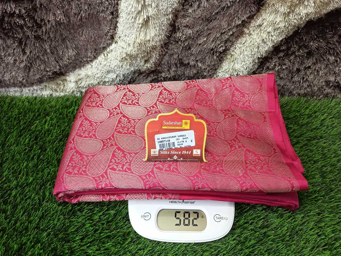 Pure Kanchipuram Silk Saree.