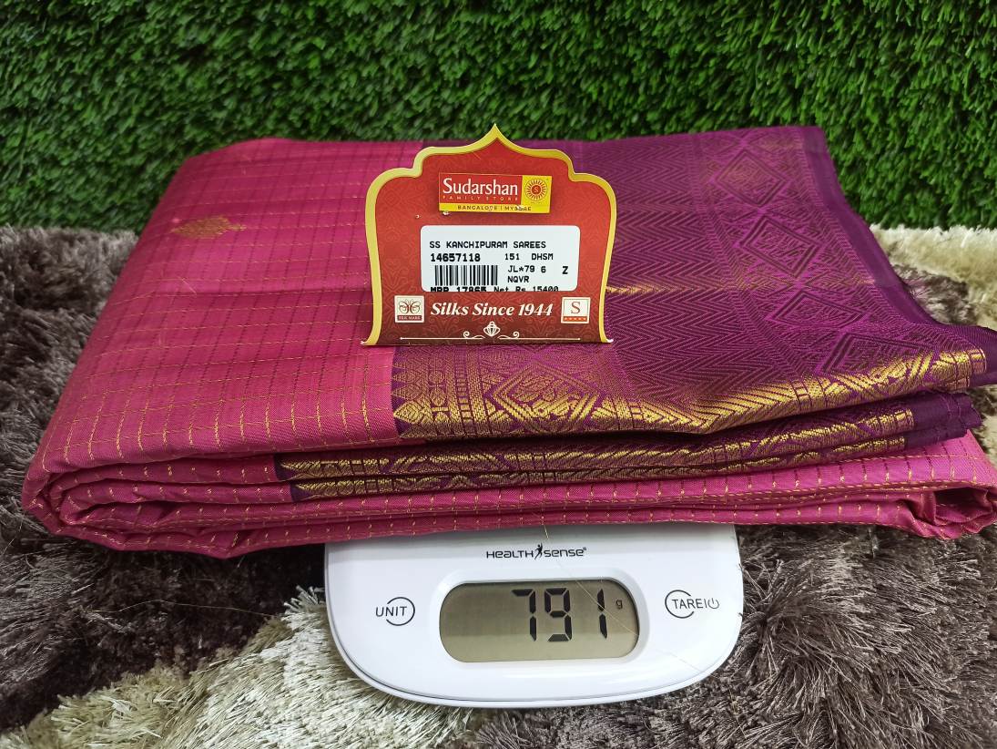 Pure Kanchipuram Silk Saree