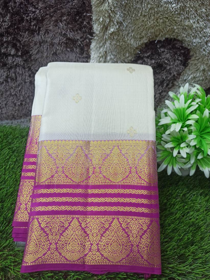 Pure Kanchipuram Silk Saree.