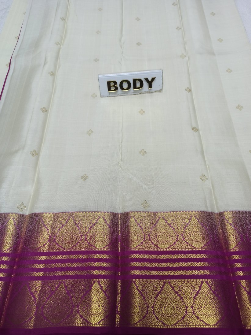 Pure Kanchipuram Silk Saree.