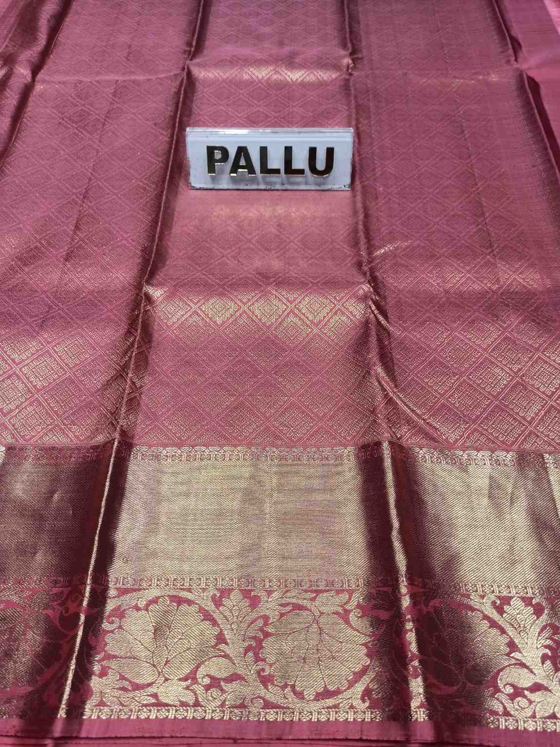 Pure Kanchipuram Silk Saree.