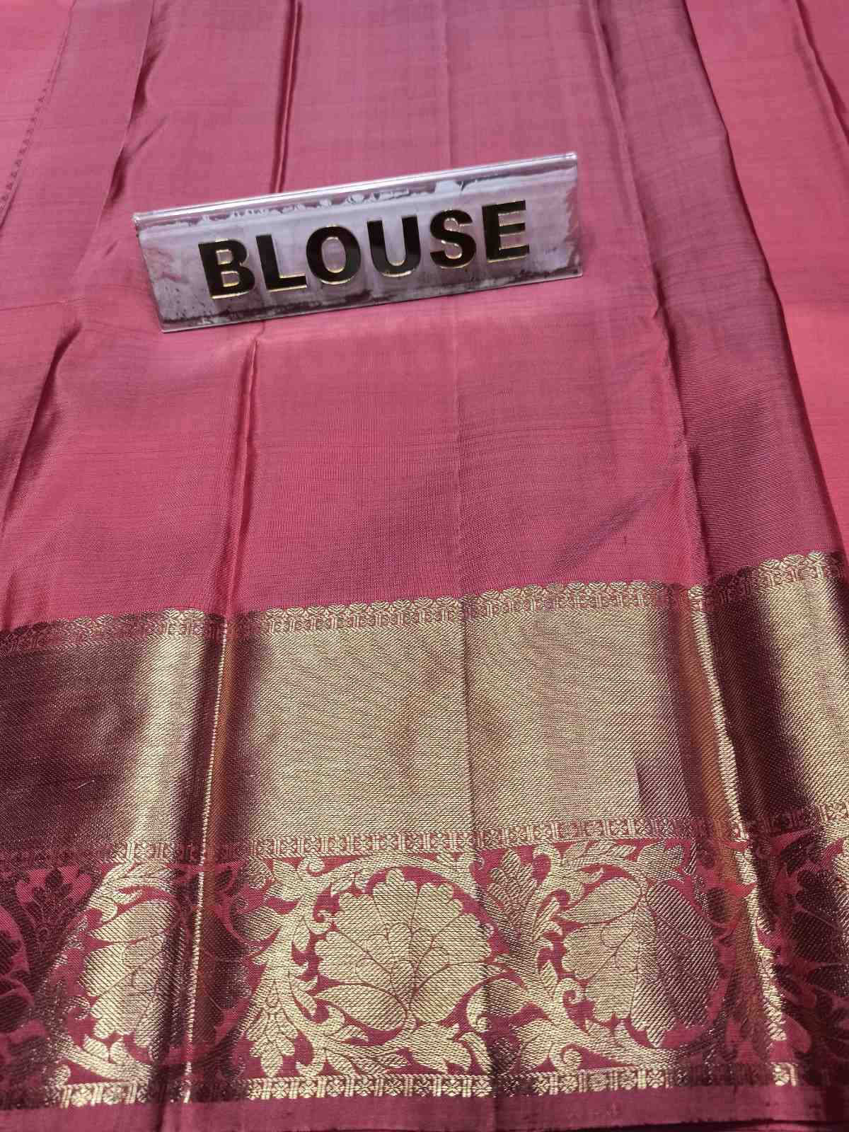 Pure Kanchipuram Silk Saree.