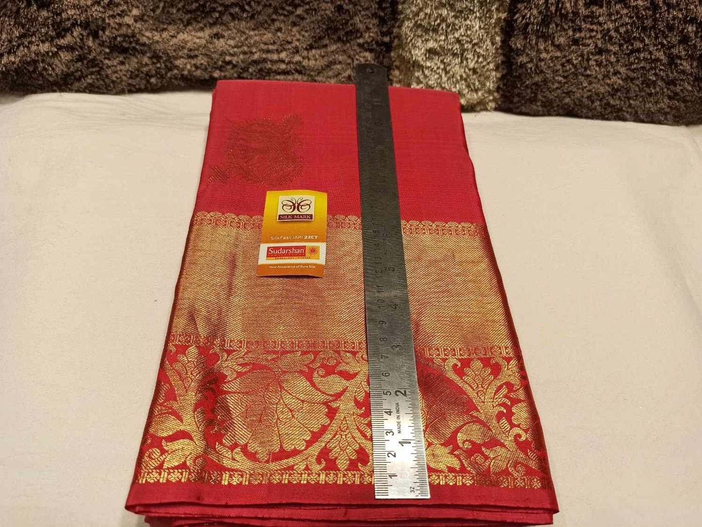 Pure Kanchipuram Silk Saree.