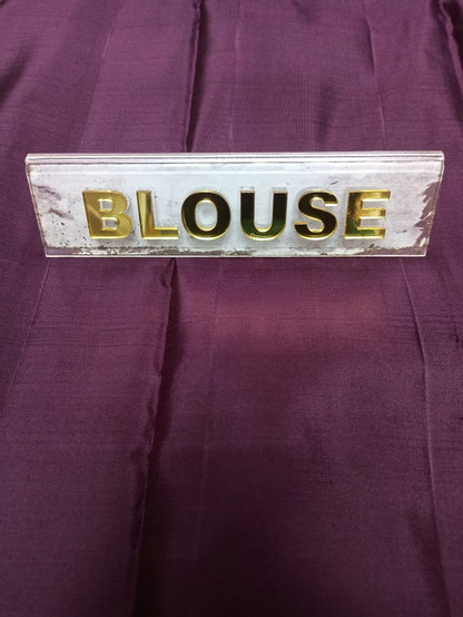 Pure Kanchipuram Silk Saree.