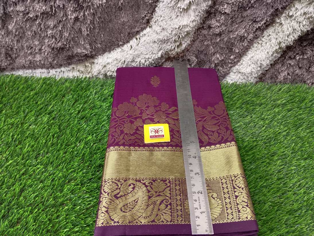 Pure Kanchipuram Silk Saree.