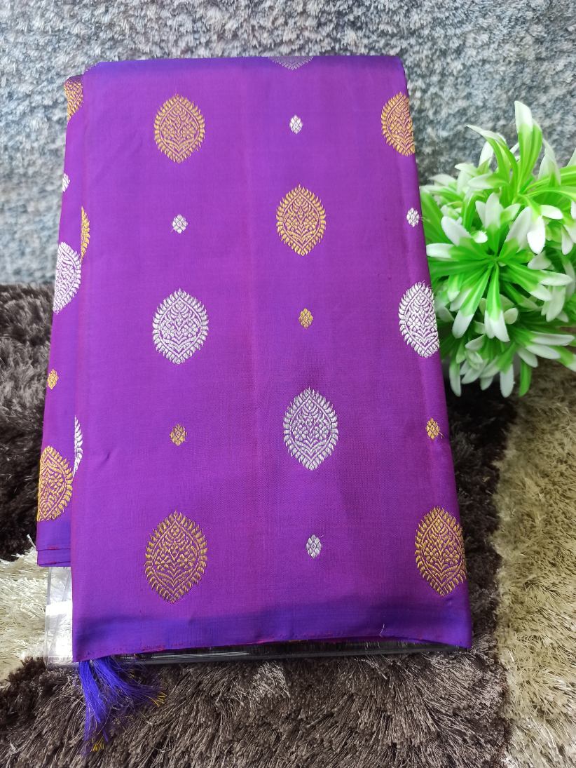 Pure Kanchipuram Silk Saree.