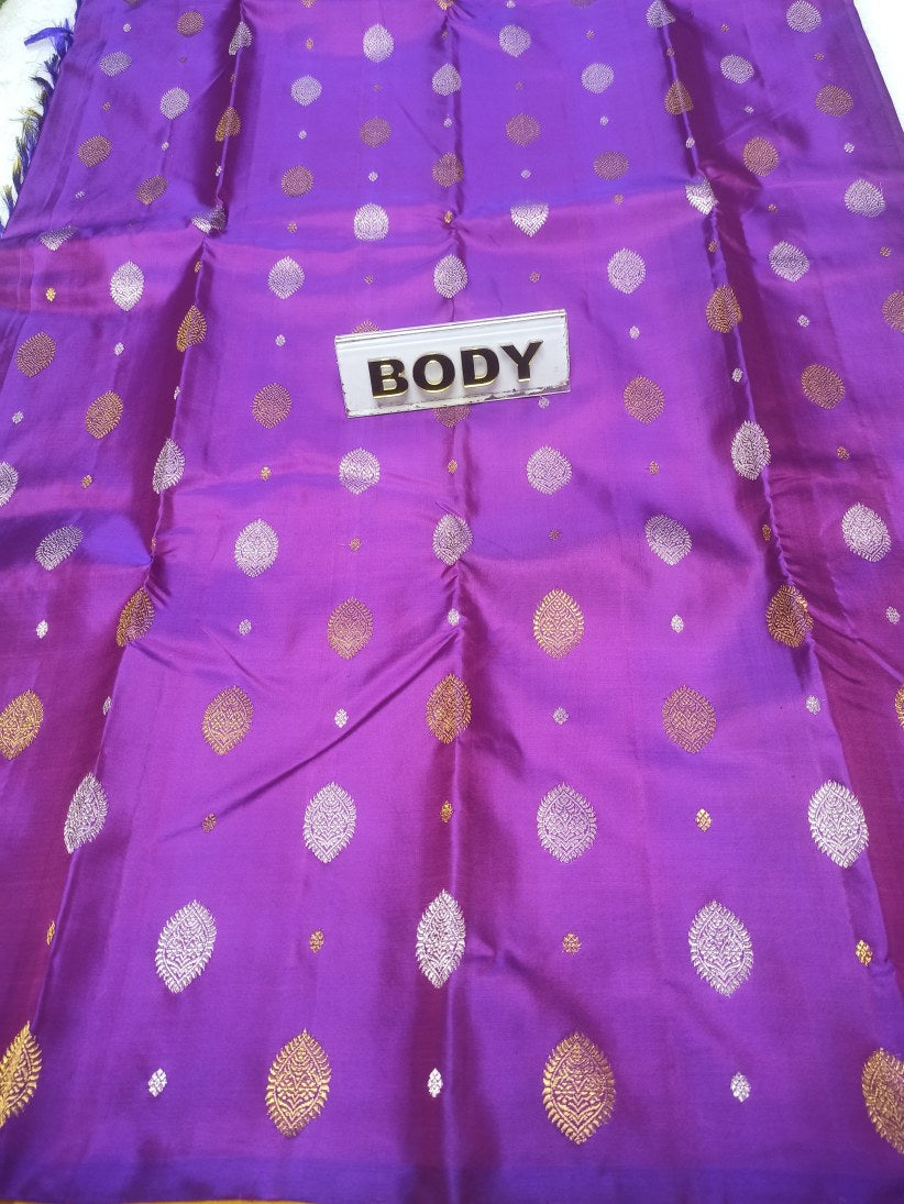 Pure Kanchipuram Silk Saree.