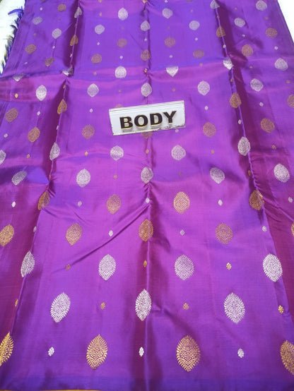 Pure Kanchipuram Silk Saree.