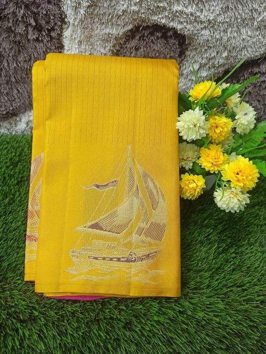 Pure Kanchipuram Silk Saree.