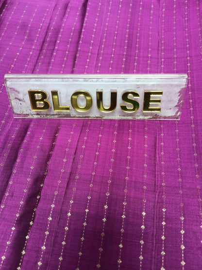 Pure Kanchipuram Silk Saree.