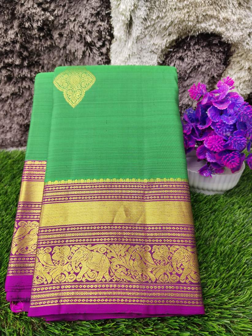 Pure Kanchipuram Silk Saree.