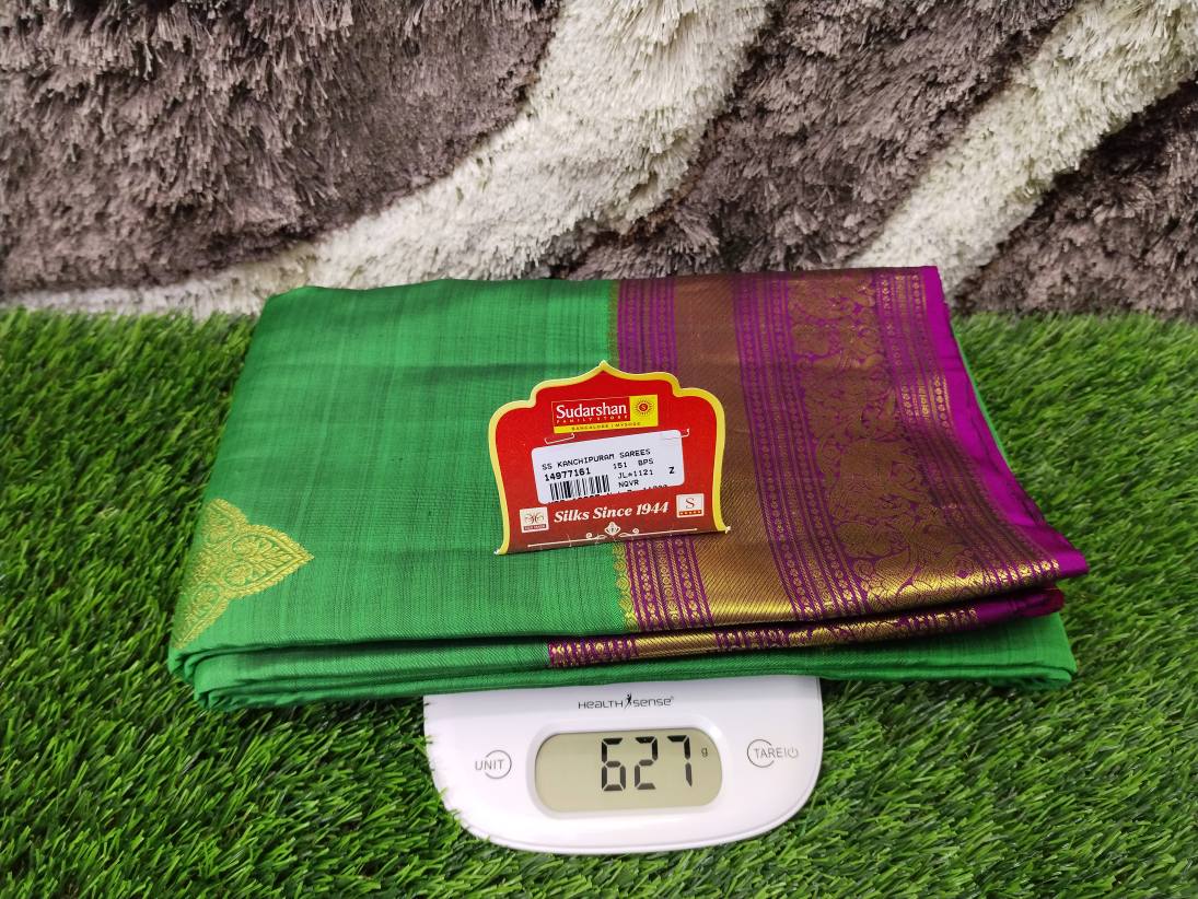 Pure Kanchipuram Silk Saree.