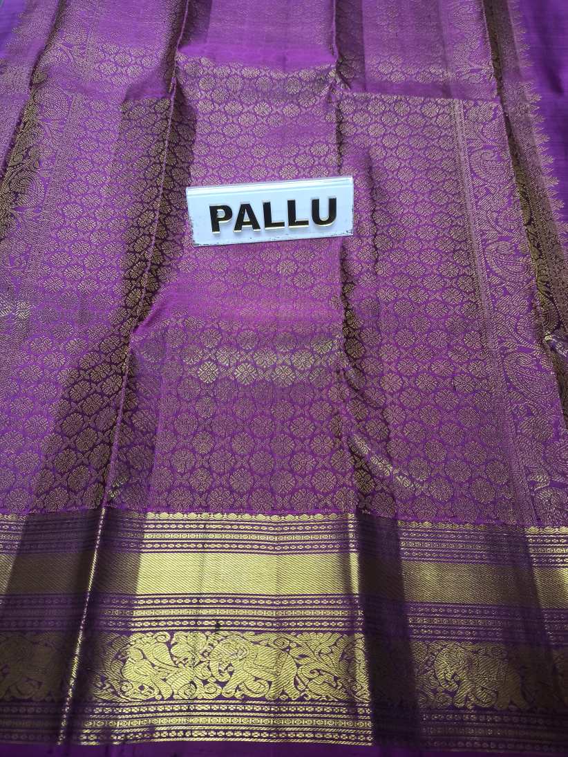 Pure Kanchipuram Silk Saree.