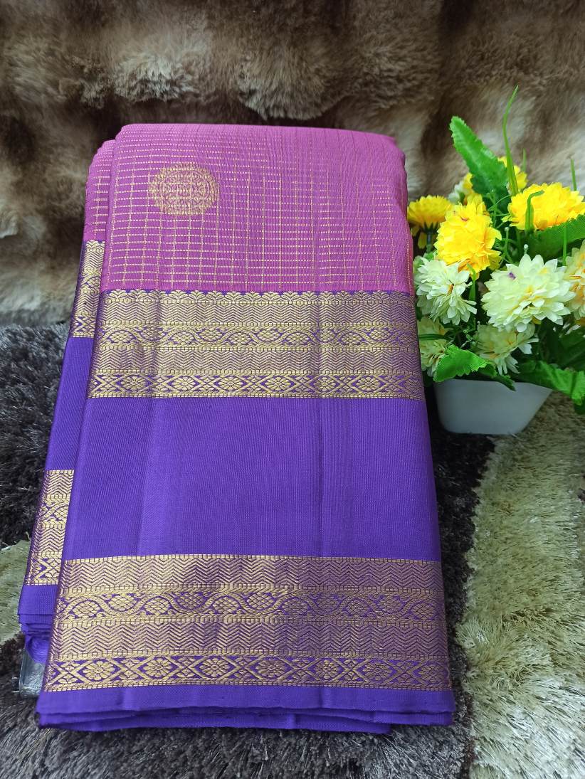 Pure Kanchipuram Silk Saree.