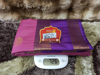 Pure Kanchipuram Silk Saree.