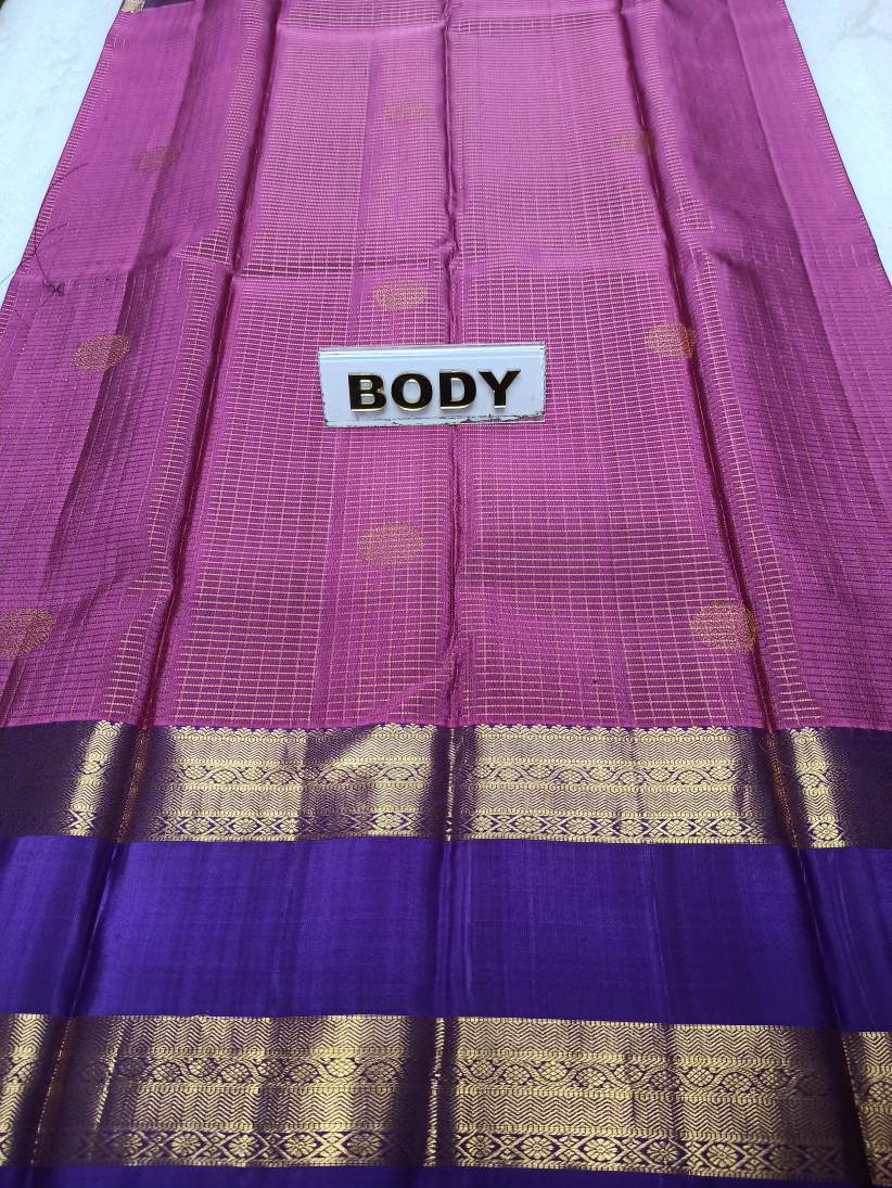 Pure Kanchipuram Silk Saree.