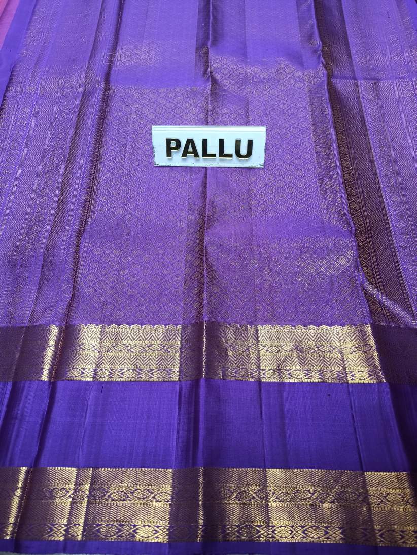 Pure Kanchipuram Silk Saree.