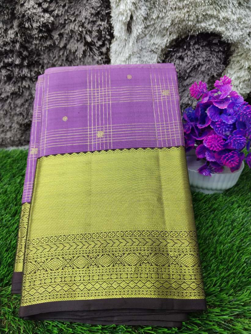 Pure Kanchipuram Silk Saree.