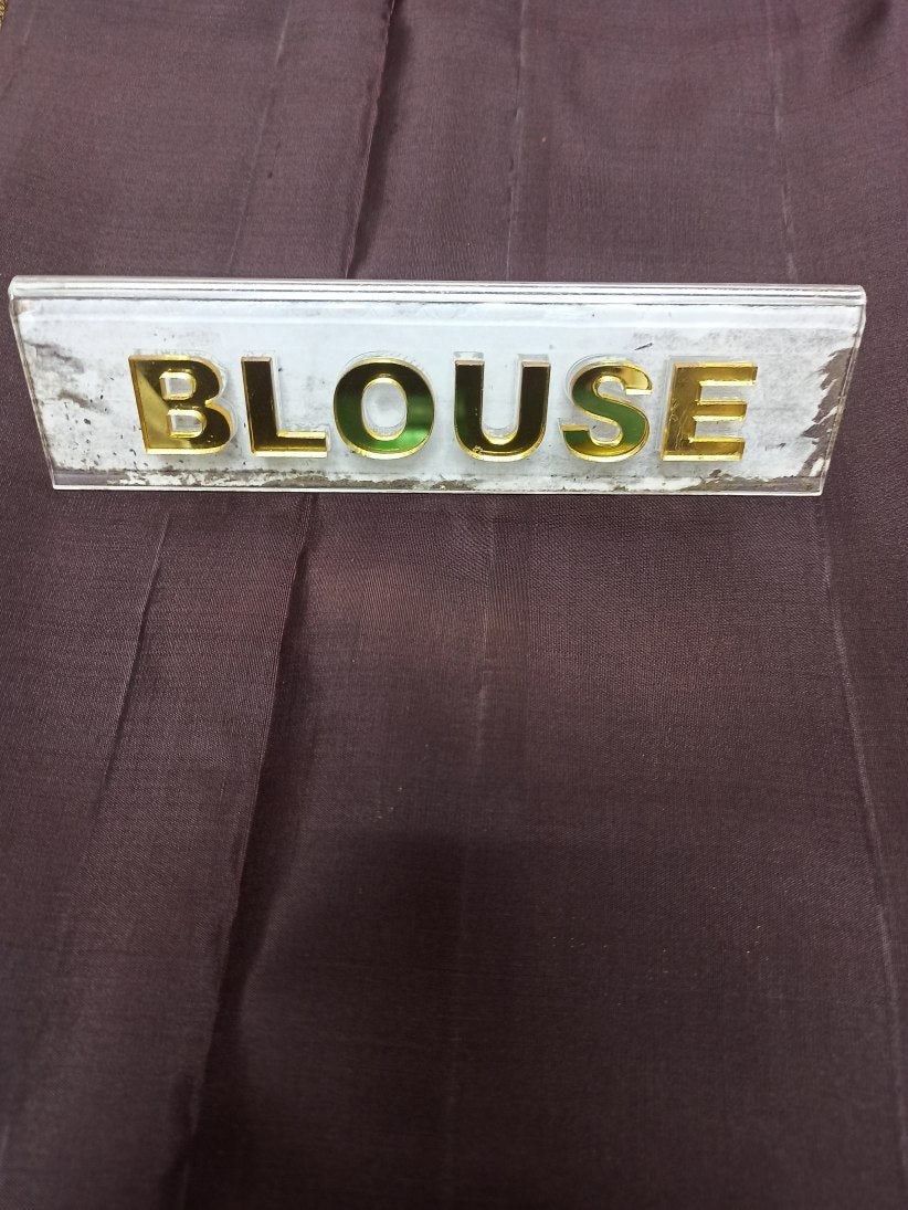 Pure Kanchipuram Silk Saree.