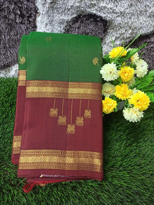 Pure Kanchipuram Silk Saree.
