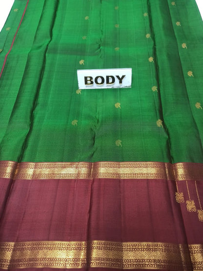 Pure Kanchipuram Silk Saree.