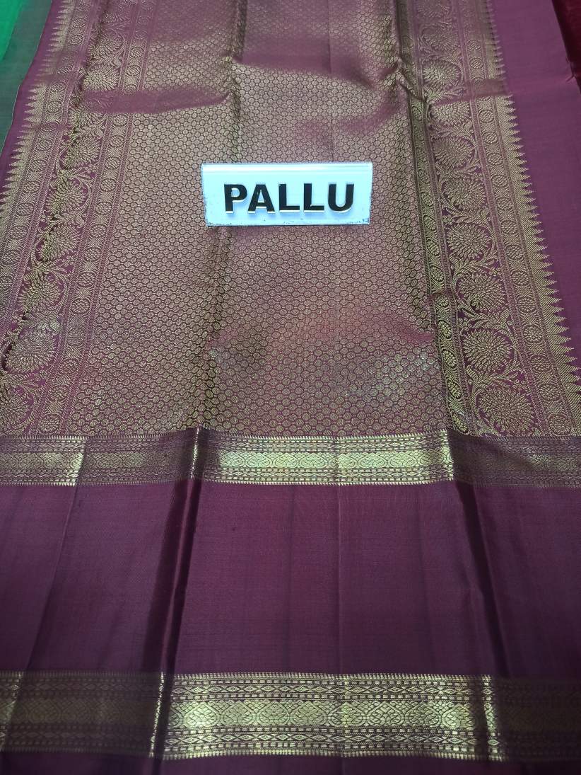 Pure Kanchipuram Silk Saree.