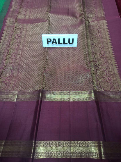 Pure Kanchipuram Silk Saree.
