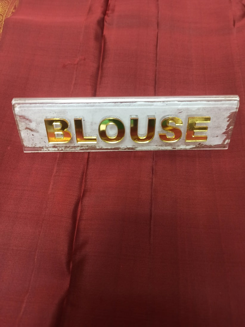 Pure Kanchipuram Silk Saree.