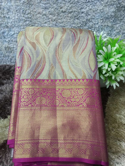 Pure Kanchipuram Silk Saree.