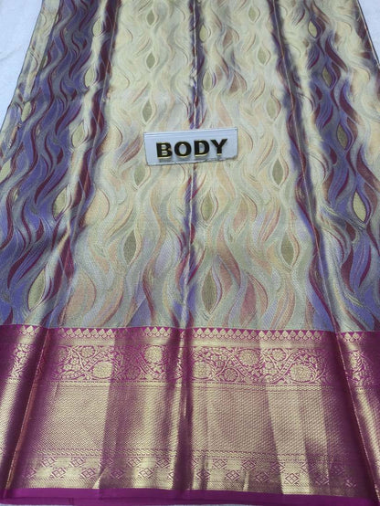 Pure Kanchipuram Silk Saree.