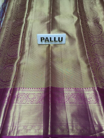 Pure Kanchipuram Silk Saree.