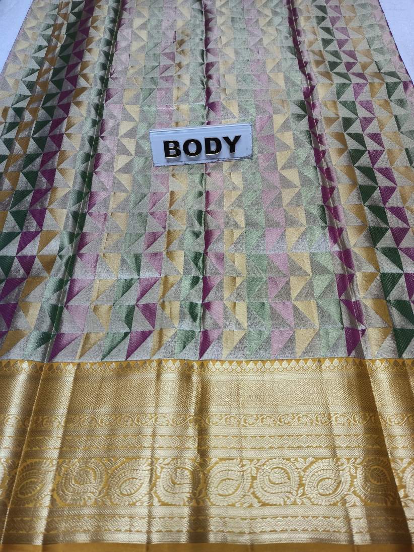 Pure Kanchipuram Silk Saree.