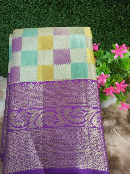 Pure Kanchipuram Silk Saree.