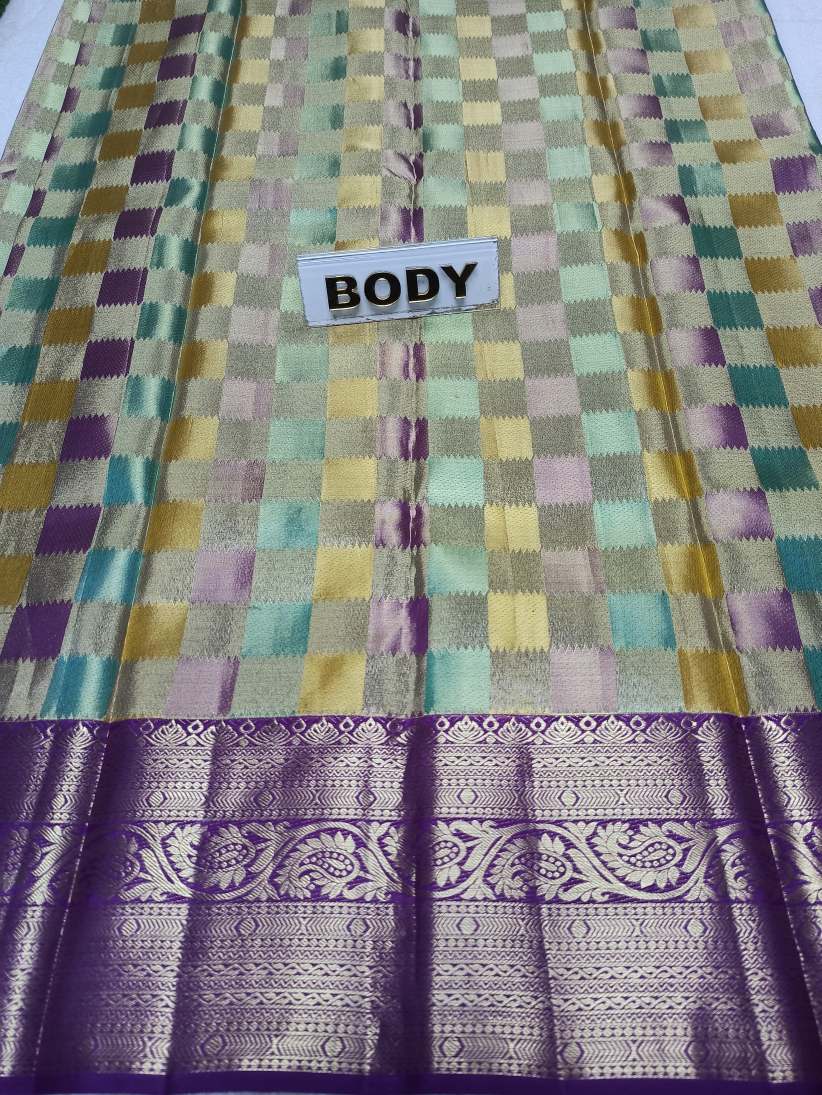 Pure Kanchipuram Silk Saree.