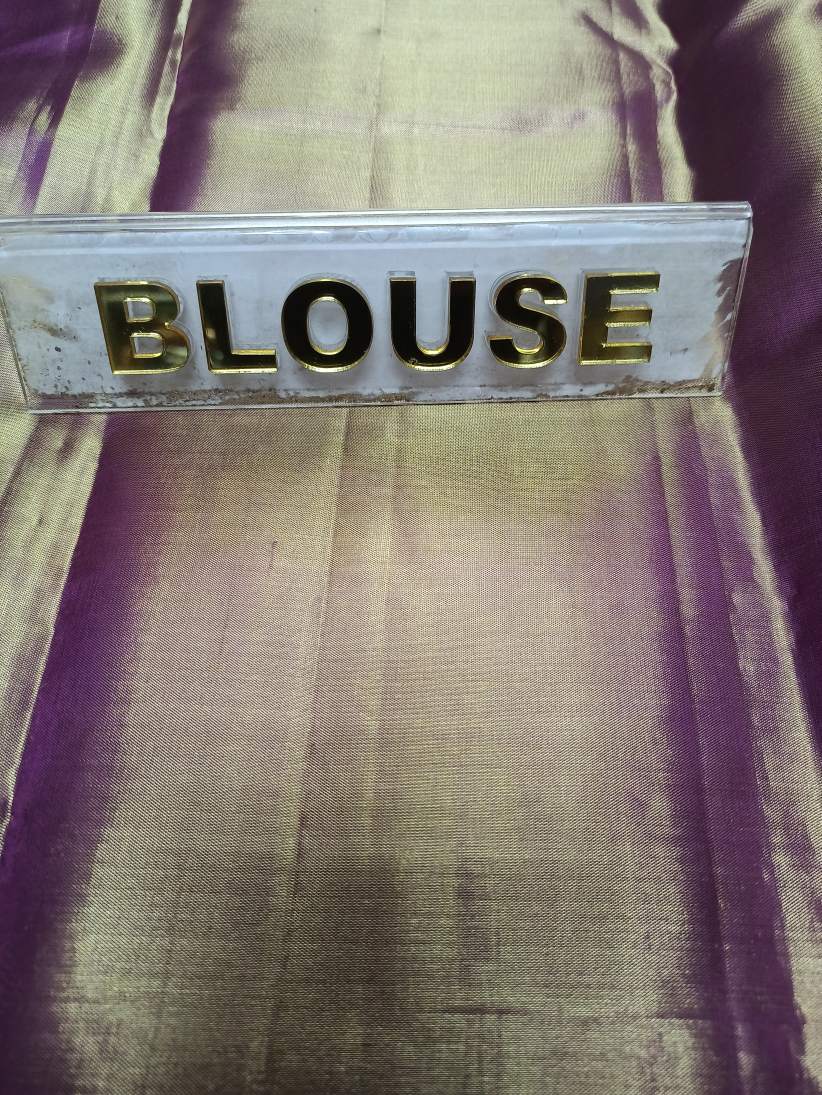 Pure Kanchipuram Silk Saree.