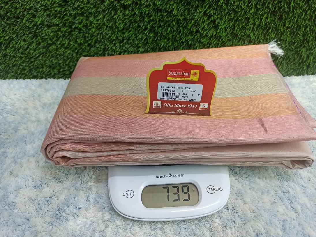 Pure Kanchipuram Silk Saree.