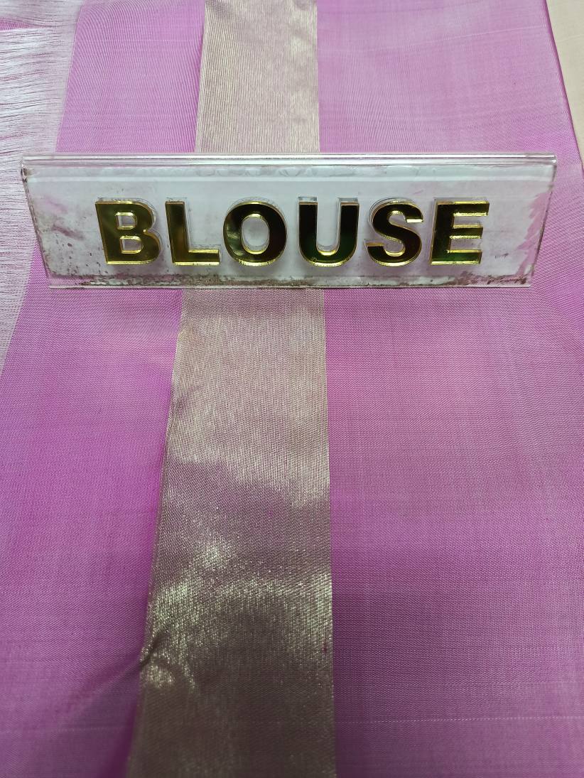 Pure Kanchipuram Silk Saree.