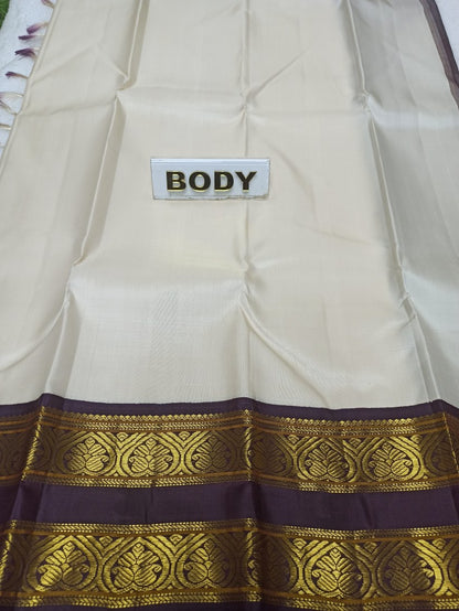 Pure Kanchipuram Silk Saree.