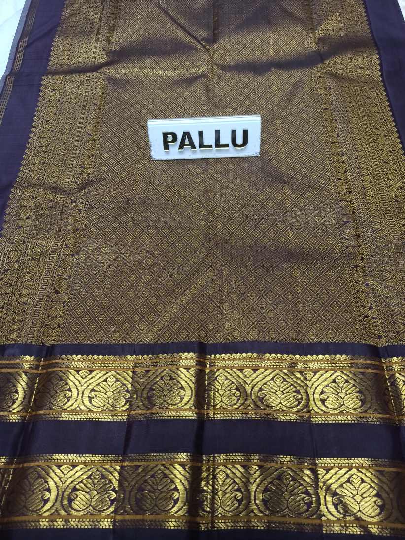 Pure Kanchipuram Silk Saree.