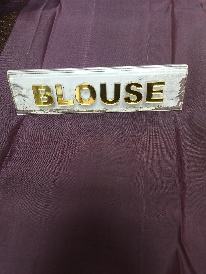 Pure Kanchipuram Silk Saree.