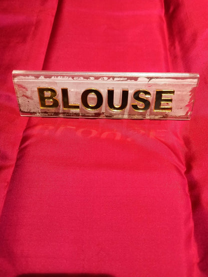 Pure Kanchipuram Silk Saree.